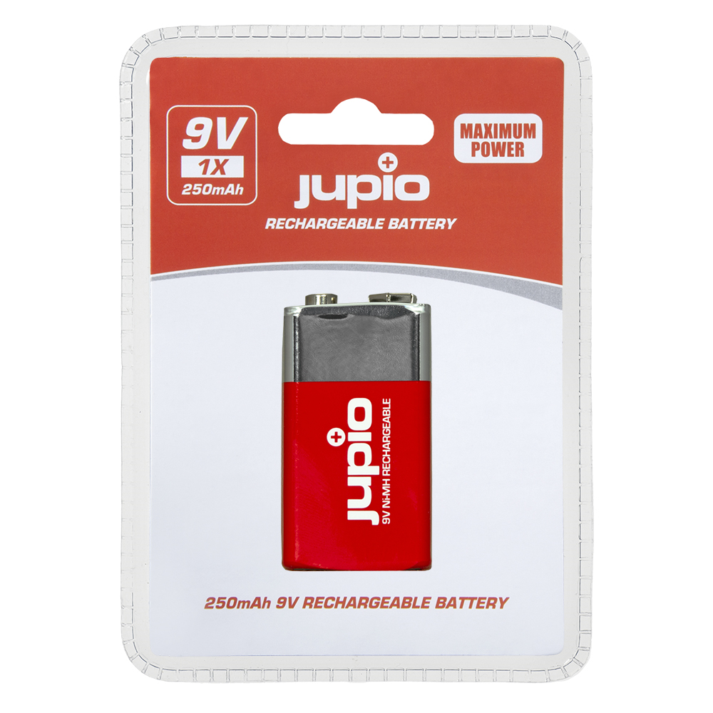 Picture of Jupio Rechargeable Battery 9V 250mAh 1 pc