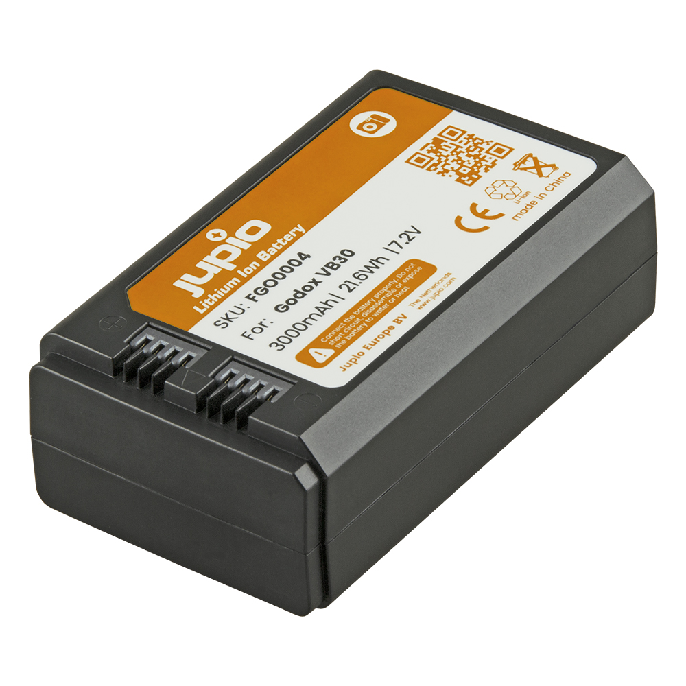 Afbeelding van VB30 for Godox V1/V1 PRO/V850 Ⅲ/V860 Ⅲ (USB-C input) 3000mAh